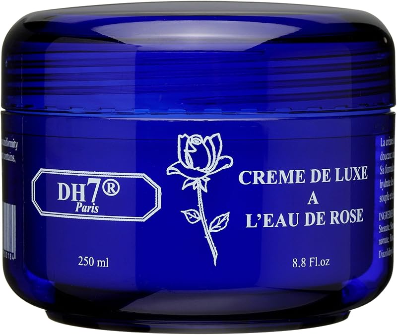 DH7 Skin Lightening Rosewater Body Cream 250ml Hydrating Moisturizing