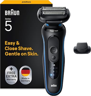 Rasoir Electrique Homme Series 5 52-B1200SI, Bleu