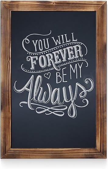 Amazon Com Hbcy Creations Rustic Torched Wood Magnetic Wall