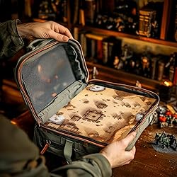 CZYY Foldable Battle Mat with DM Screen, Game