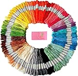 Premium Rainbow Color Embroidery Floss - Cross
