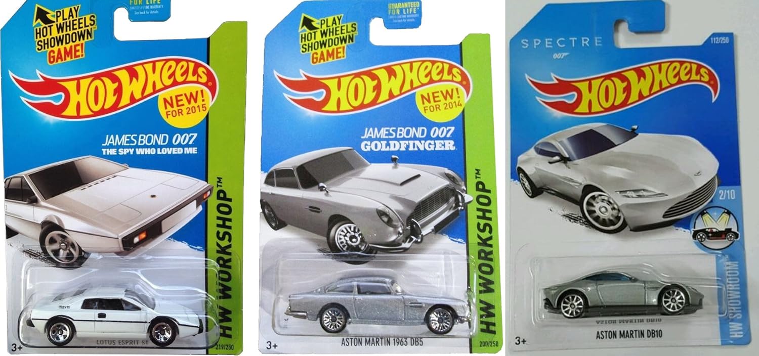 hot wheels goldfinger