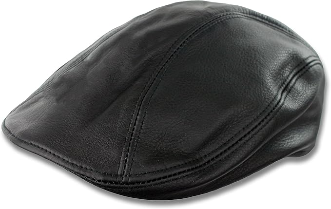 black paperboy hat