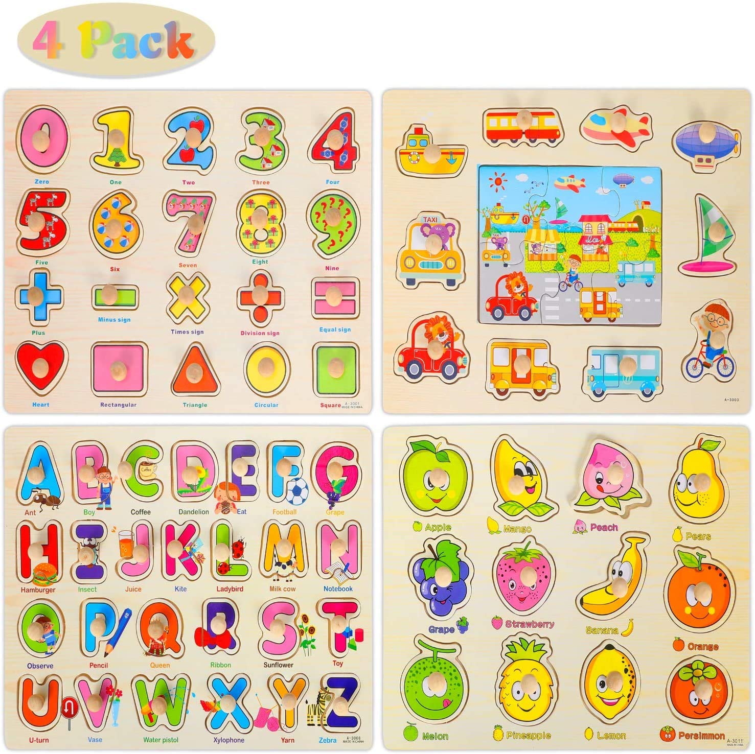 wooden peg jigsaw puzzles