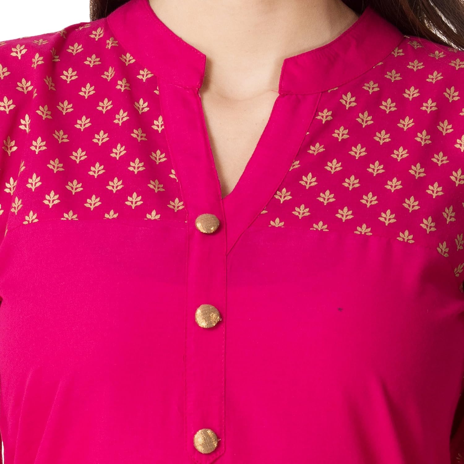 m&d women's cotton kurta