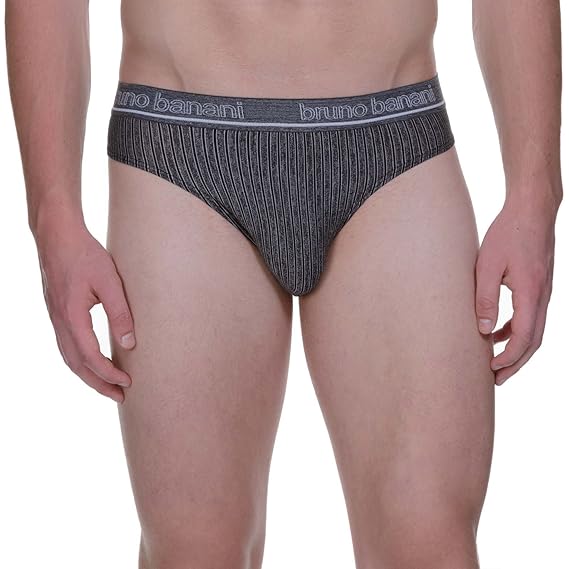 bruno banani Herren Sportslip Wanted Slip, Grau (Anthrazitmelange