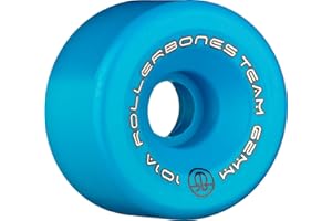 Rollerbones Team Logo 101A Recreational Roller Skate Wheels (Set of 8)