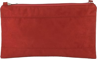 rust clutch bag