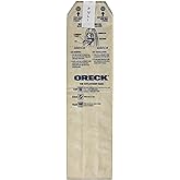 Oreck Vacuum Cleaner Bags for Magnesium Upright Vacs, Pack of 6, Tan | Hepa Filtration, Part # LWPK6OH, Oreck Odor Fighting Vacuum Bags