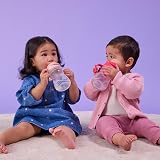 b.box Sippy Cup 240ml Drink from Any Angle Fliptop Weighted Straw BPA Free view 2