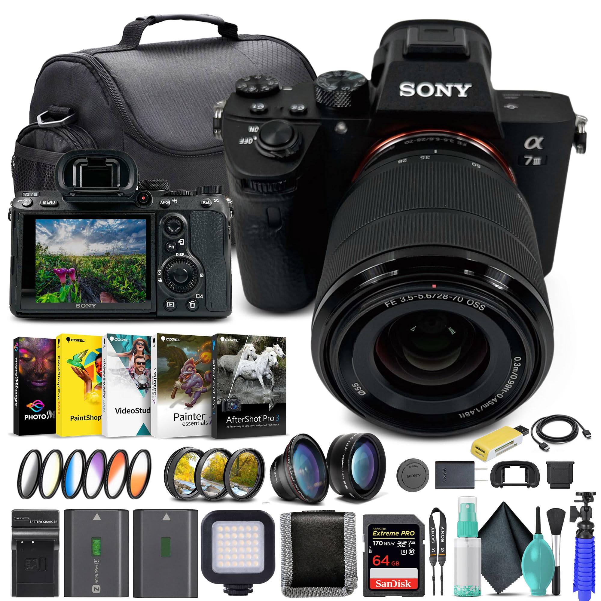 Sony Alpha a7 III Mirrorless Digital Camera with