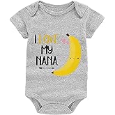 Brief Turbo I Love My Grandma Baby Bodysuit Newborn Outfits Baby Romper Infant One Piece Outfits
