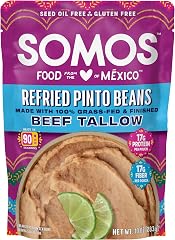Somos Grass Fed Beef Tallow Refried Pinto Beans, 10 OZ