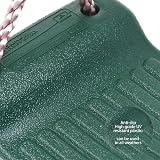Garden Games Child Swing Seat with Safety Grip and Weatherproof Ropes (Green) view 8
