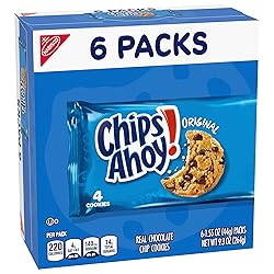 CHIPS AHOY! Original Chocolate Chip Cookies, 6