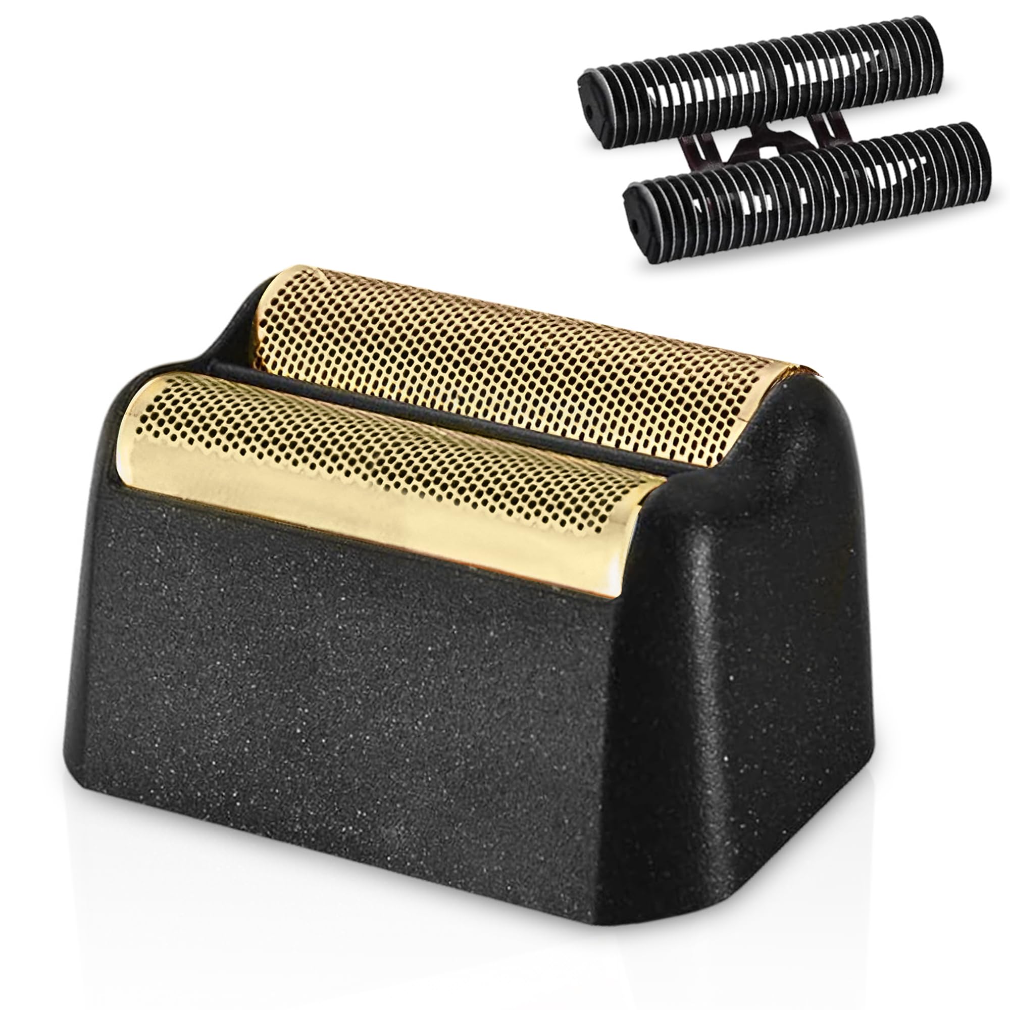 Photo 1 of 1 Pack Professional 5-Star Series Finale Shaver Replacement Foil & Shaving Bar Assembly Compatible with Wahl Shaver Models 7031-100,7043-100 Ultra Close Shaving Replacement Cartridges, Gold (Black)