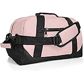 DALIX 14" Small Duffle Bag Two Toned Gym Travel Bag