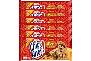 Nabisco Chewy Chips Ahoy Cookies Reese's Peanut Butter Cup 9.5 oz (6)