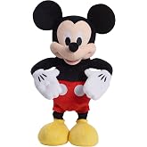 Disney Junior Mickey Mouse Hot Diggity Dance Feature Plush Stuffed Animal | Motion, Sounds, Games, Holiday Stocking Stuffers, Gifts, Presents
