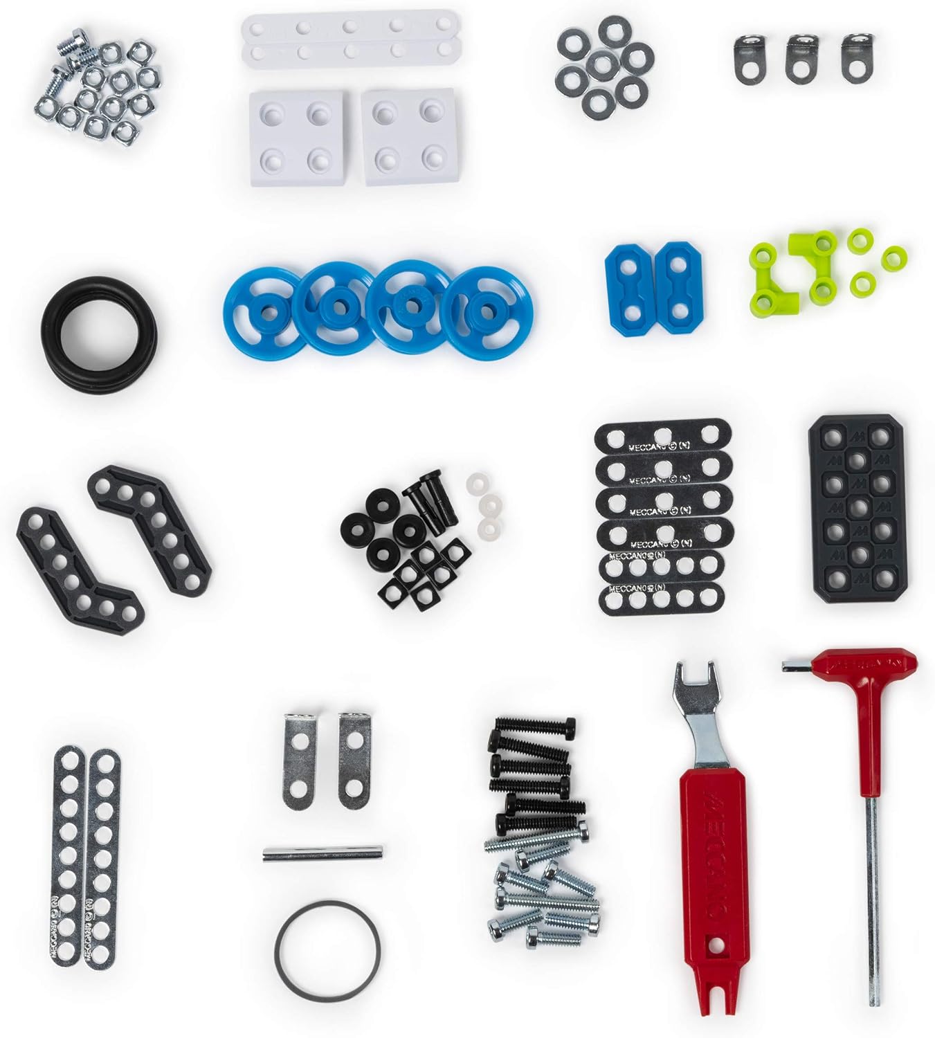 MECCANO 6047095 Set 1, Quick, S.T.E.A.M. Building Kit with Real Tools, for Ages 8 and Up, Multicolored - Image 3