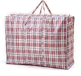 VIROSA Extra Value Large Strong Laundry Bags Pack 5 Reusable Zip Bags view 3