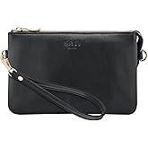 GAYI URBAN Wristlet Purses for Women, Vegan Leather Crossbody Evening Zip Clutch Bag with Strap | Vegan Leather, Evening, Zip, with Strap