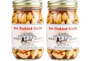 BYLER'S RELISH HOUSE Byler's Hot Pickled Garlic (2 Pack)
