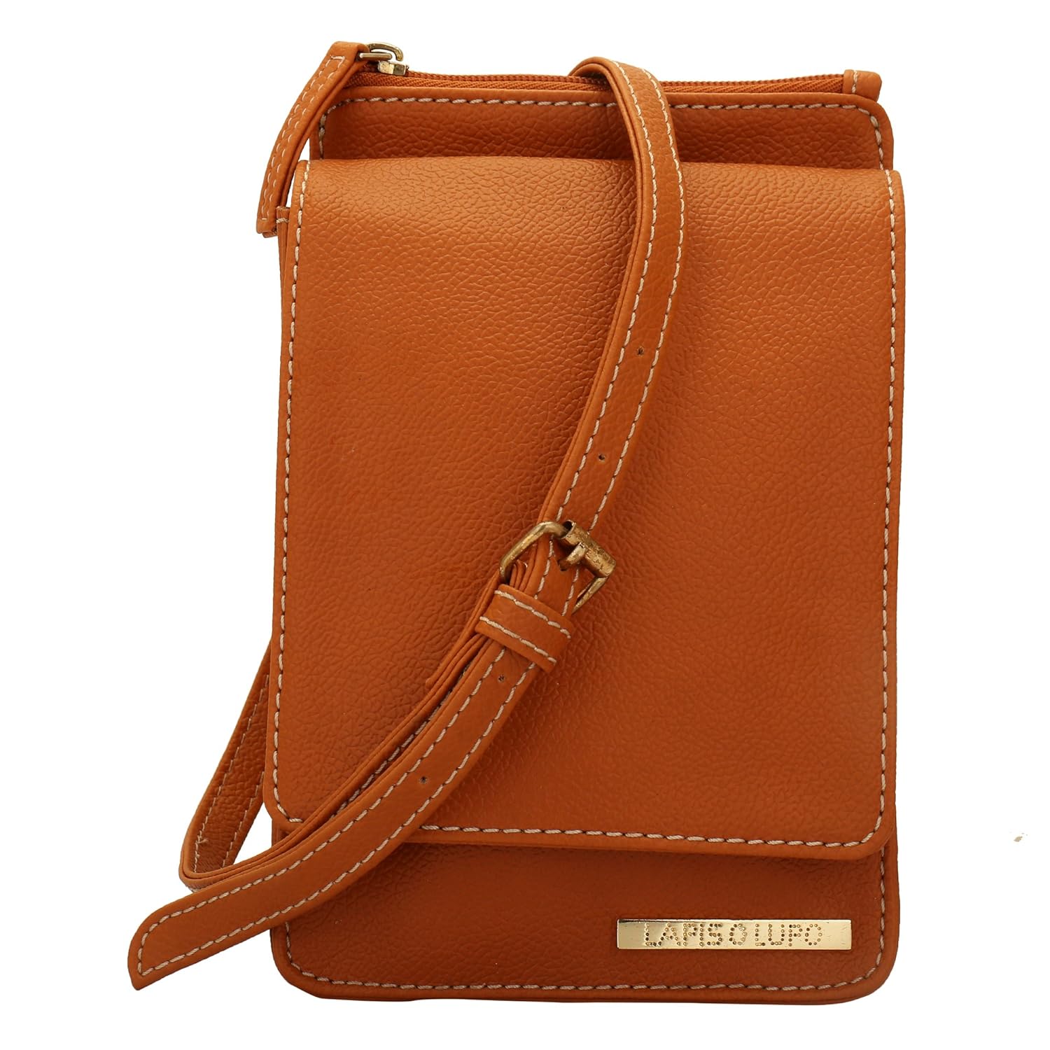 lapis o lupo women's sling bag (tan, llsl0019tn)