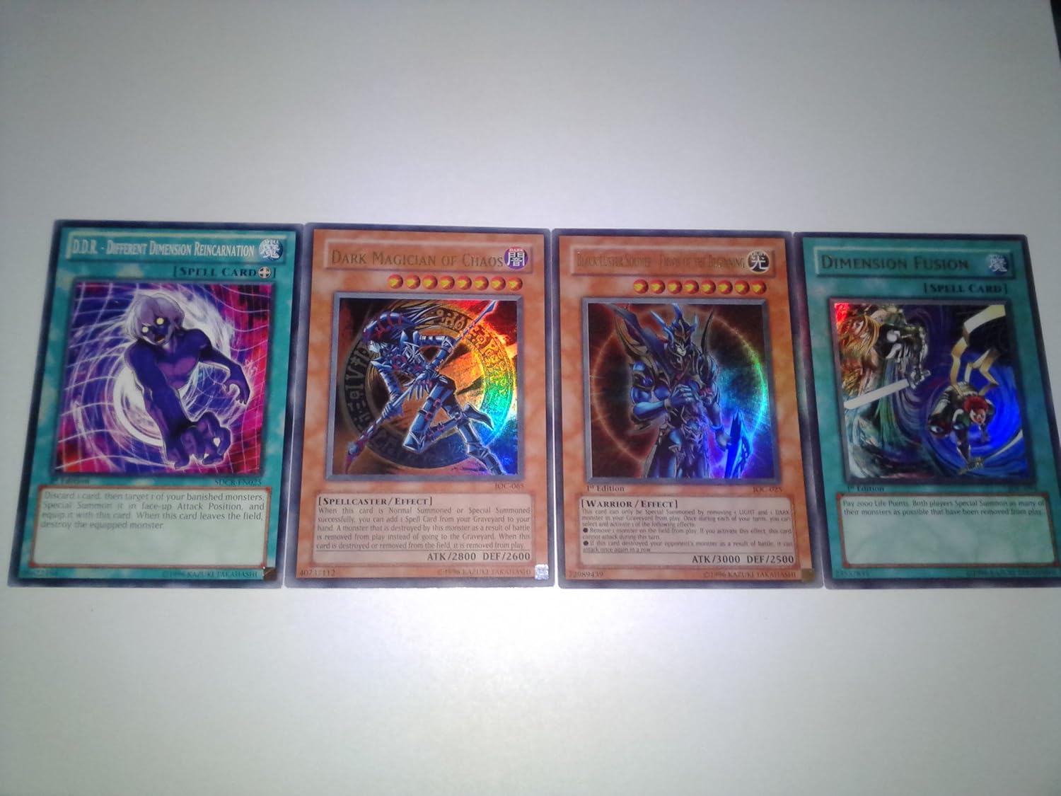 Amazon Com Yu Gi Oh Black Luster Soldier Envoy Of The Beginning Ioc 025 Invasion Of Chaos Unlimited Edition Ultra Rare Toys Games