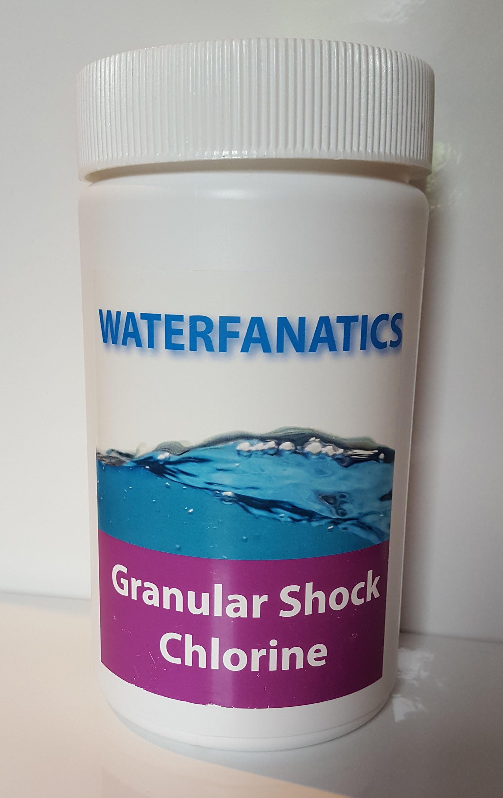 Chlorine Shock Granules 1kg Waterfanatics Swimming Pool Hot Tub Chlorine Treatment
