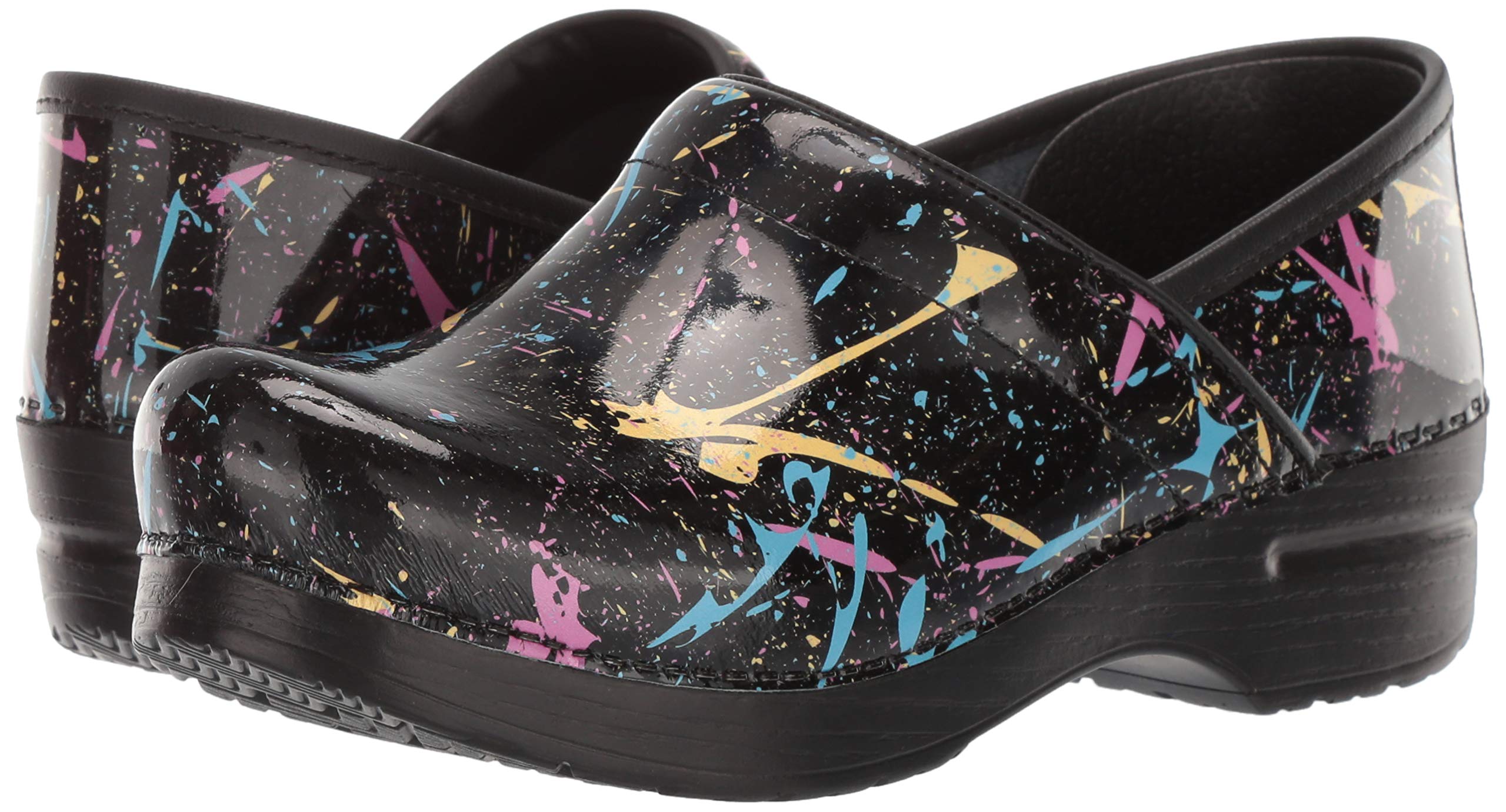 pink dansko professional clogs