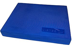 Virtee Balance Pad, Foam Pad, Non-Slip Yoga Cushion Knee Pad Yoga boards for Physical Therapy, Stability Exercise, Rehabilitation, 15. 5 x 12. 8 x 2 inch