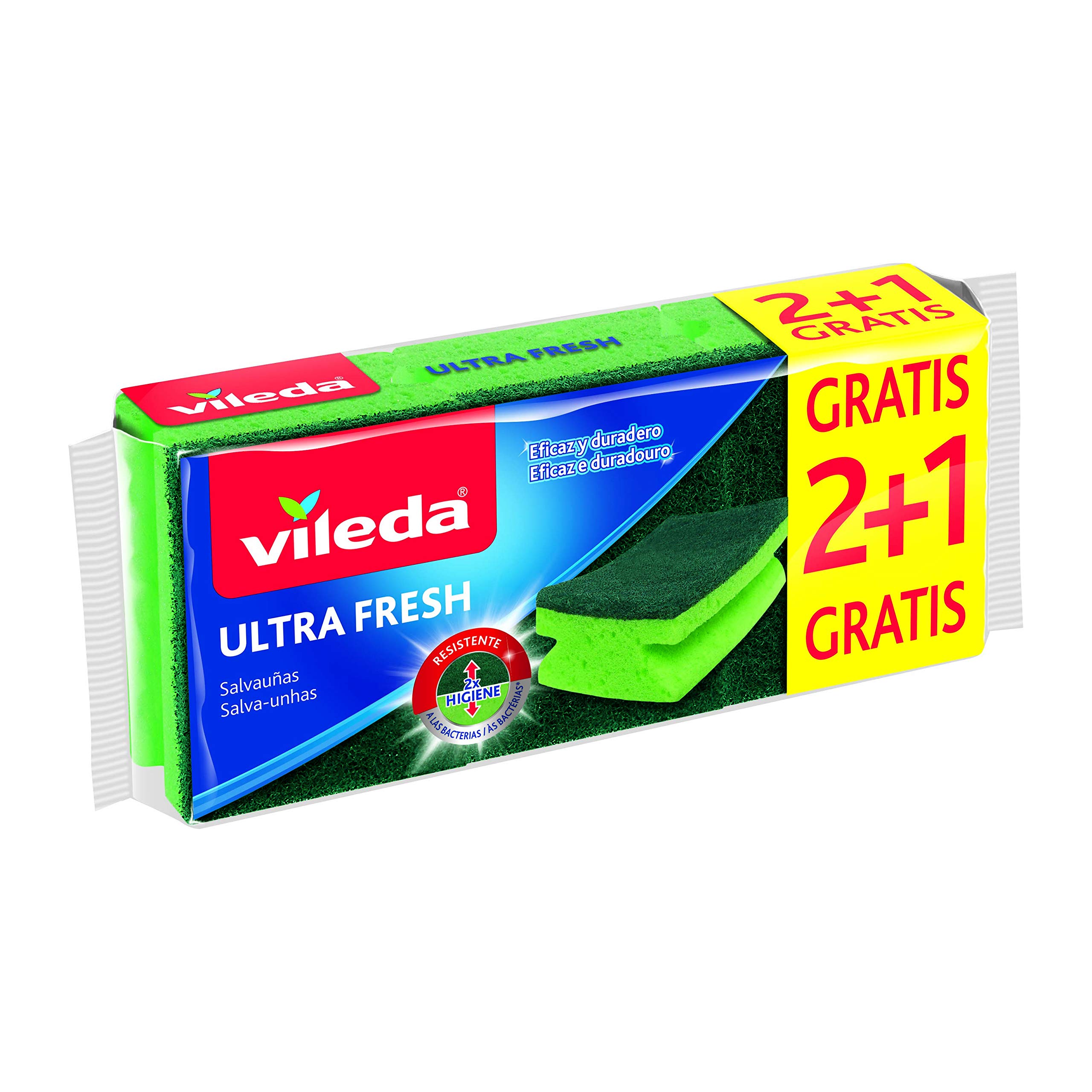 Vileda Set of 3 UltraFresh Anti-Bacterial Treatment - 3 Pieces