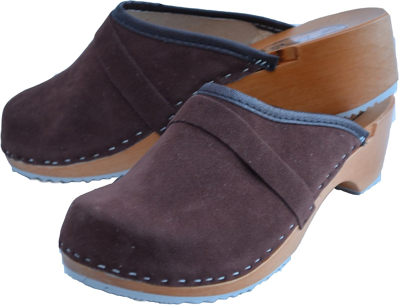 wooden sole clogs