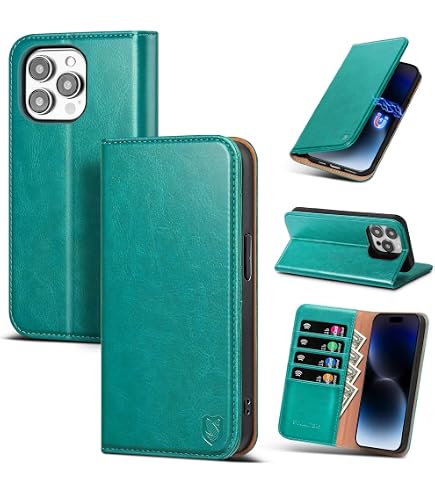 Amazon.com: ZZXX for iPhone 13 Pro Max Wallet Case with [RFID