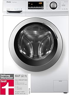 Haier HW80-BP14636 Waschmaschine Frontlader / A+++ / 8 kg / 1400 UpM / Inverter Motor / Vollwasserschutz / ABT