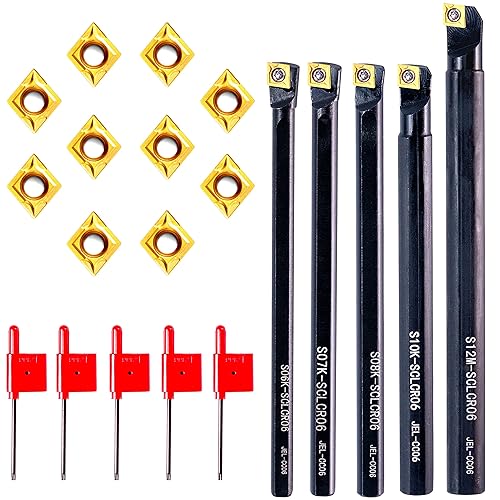 Buy S07K S08K S10K S12M SCLCR06 CNC Lathe Arbor Boring Bar Turning Tool
