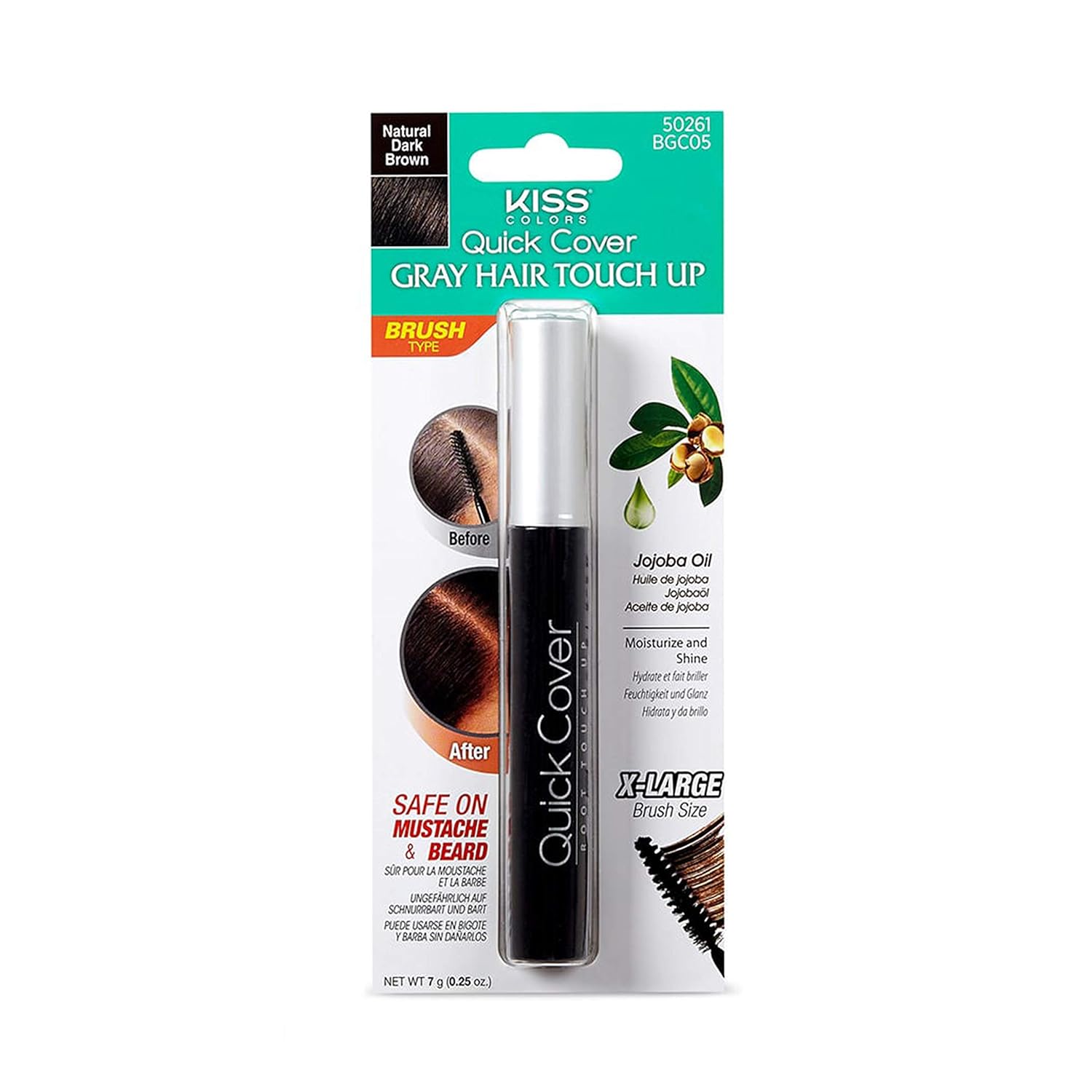 Quick Cover Brush-in Color Touch up Natural Dark Brown