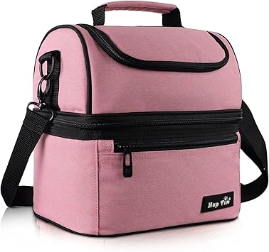 mier double decker insulated lunch box
