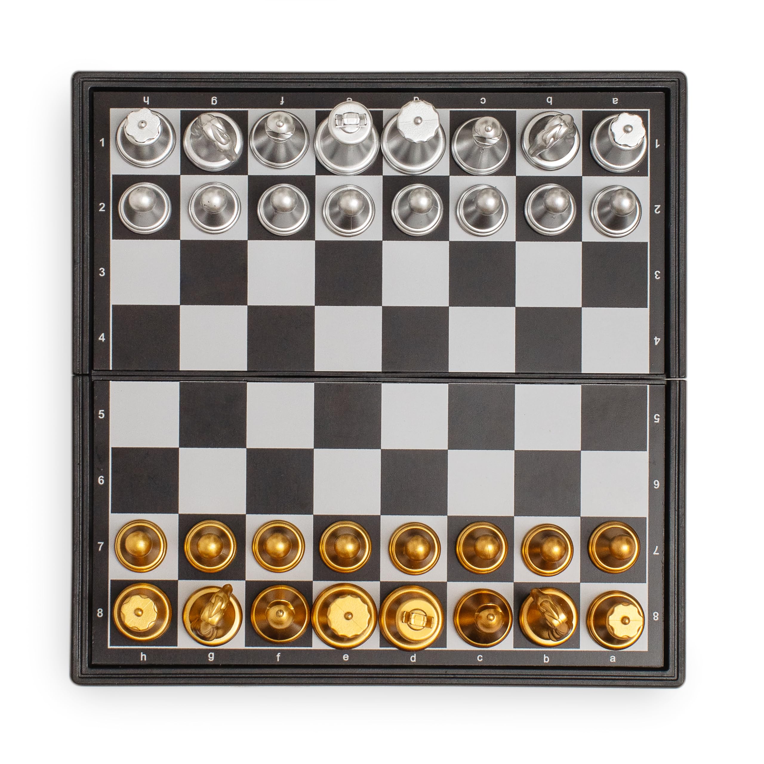 Travel Magnetic Chess mini Set (5 inches)-Compact, Foldable, Educational Board Game