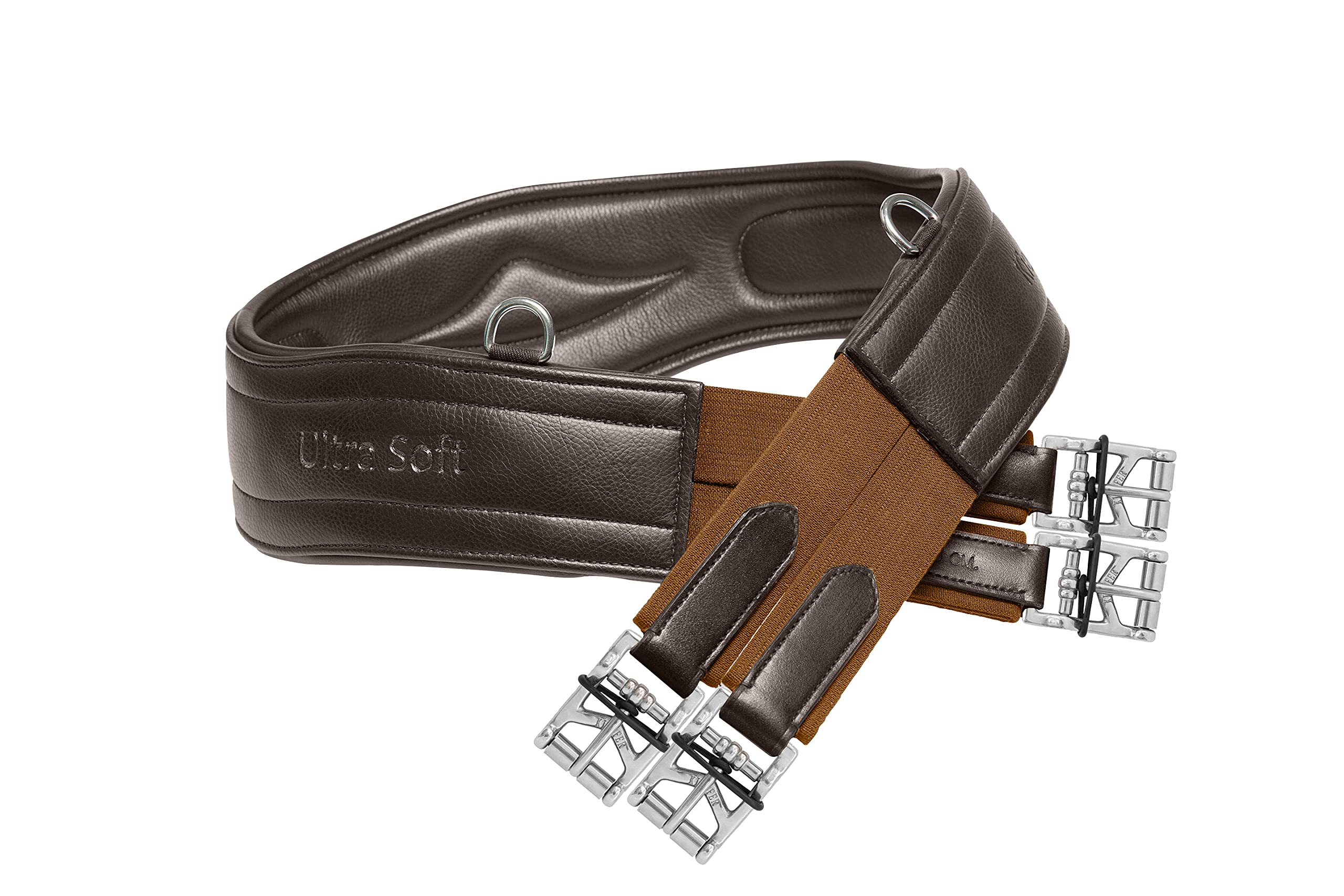 KIEFFER Leather saddle girth Kieffer Ultrasoft