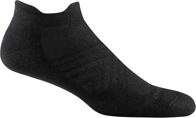 Darn Tough (Style 1054) Men's No Show Tab Ultra-Lightweight with Cushion Run Sock