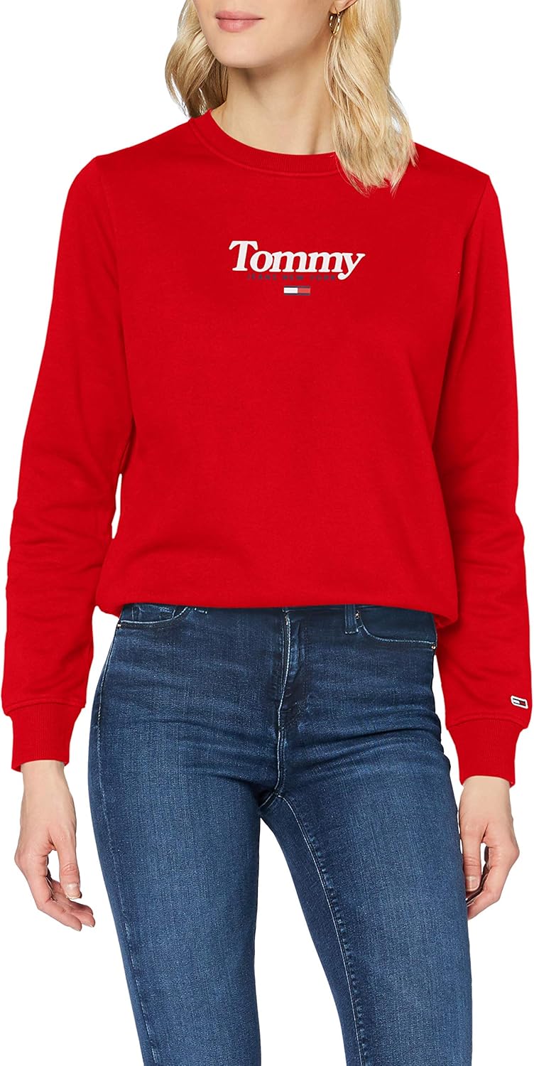 tommy jeans essential logo sweatshirt