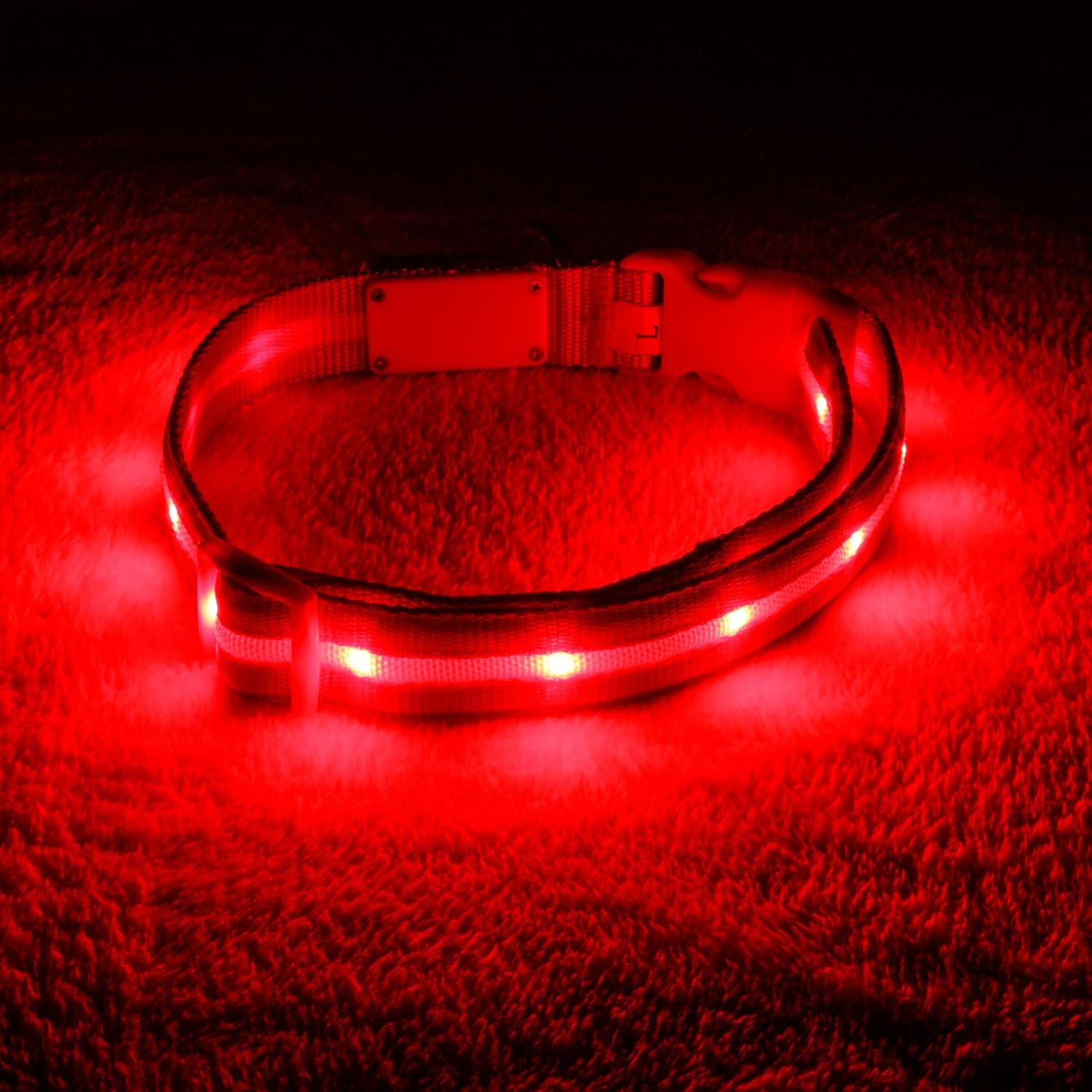 Blazin' Safety LED Dog Collar 