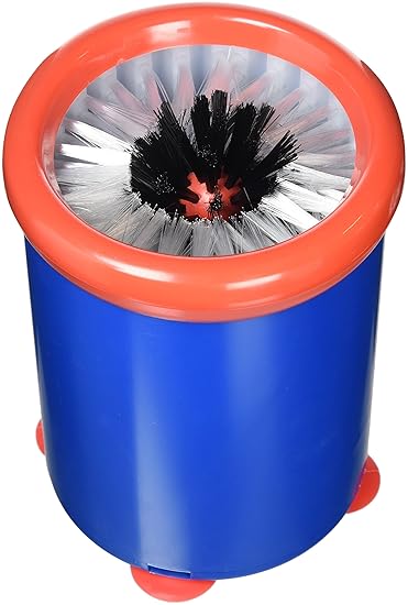 Gläserbürste, aus Nylon, Rund, 180 x 140 mm, einfache Handhabung und Reinigung