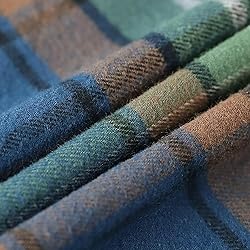 Dubinik®Mens Flannel Shirts Long Sleeve Flannel