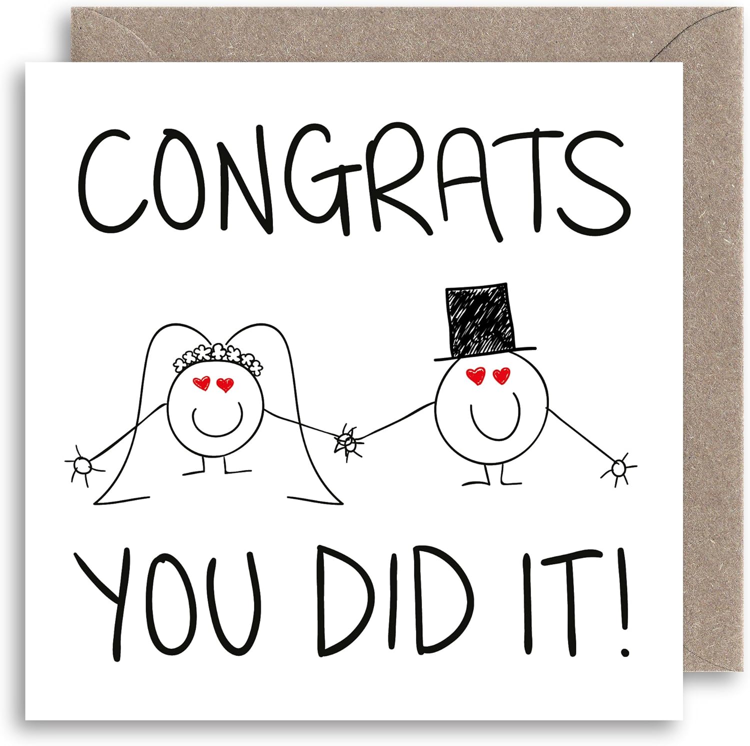 Carte De Felicitations De Mariage Originale Amazon Fr