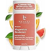 Aluminum Free Deodorant for Men & Women - USA Made with Natural & Organic Ingredients, Fresh Long-Lasting Odor Protection, Baking Soda Free, Non-Irritating Magnesium Deodorant, Sensitive Skin Safe