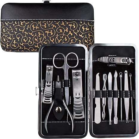 Bebe Bebe Soins Des Ongles Set Chepl Manucure Bebe Kit 4 En 1 Kit Soins Des Ongles Bebes Et Jeunes Enfants Avec Etui Coupe Ongles Pour Nouveau Ne Enfant En Bas Age Enfants L Hygiene De Bebe