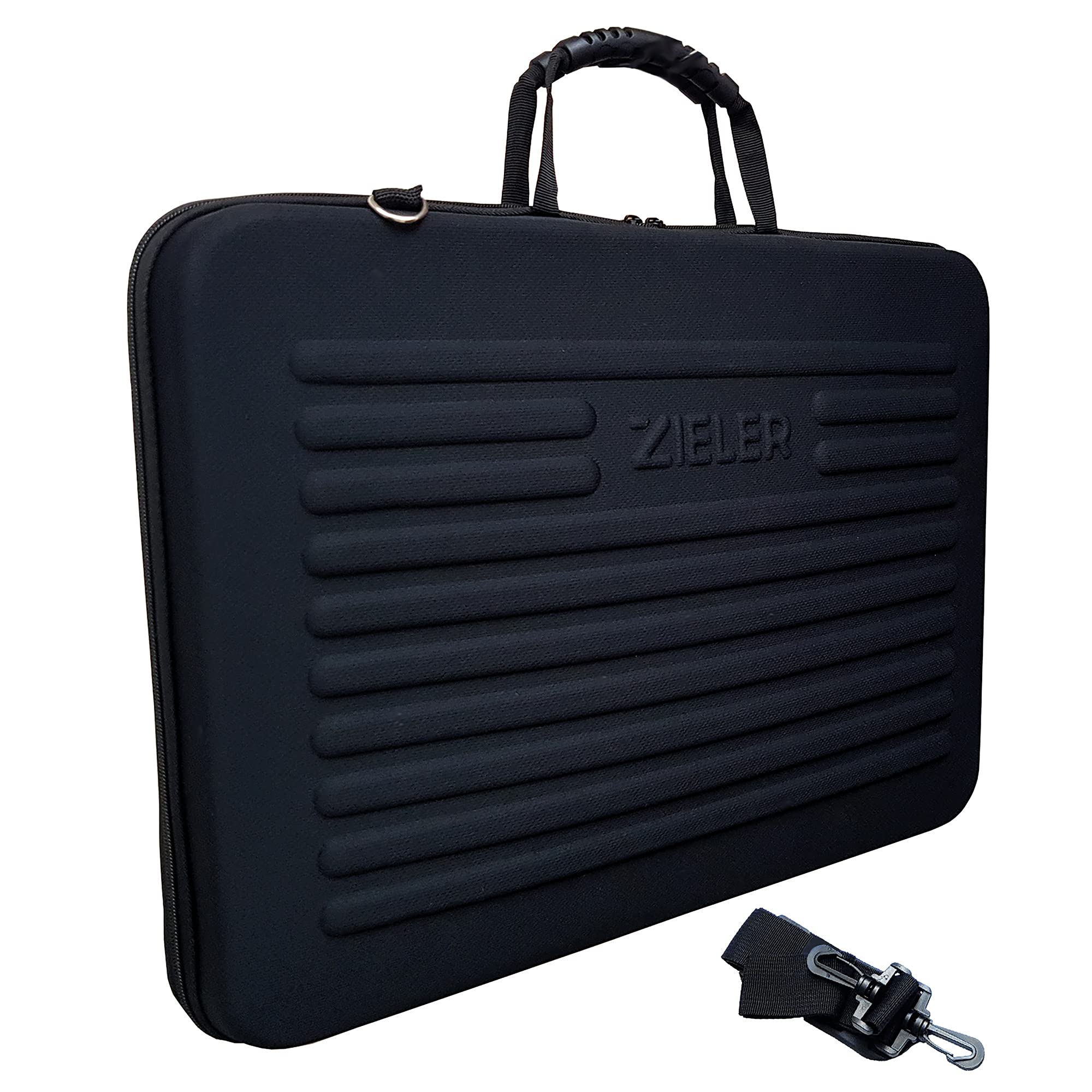 A3 Moulded Protective Art Carry Case by Zieler® | Strong, Lightweight & Practical